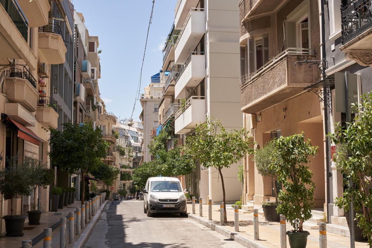 אתונה Charitos Heights Boutique Apt Ii, Kolonaki מראה חיצוני תמונה